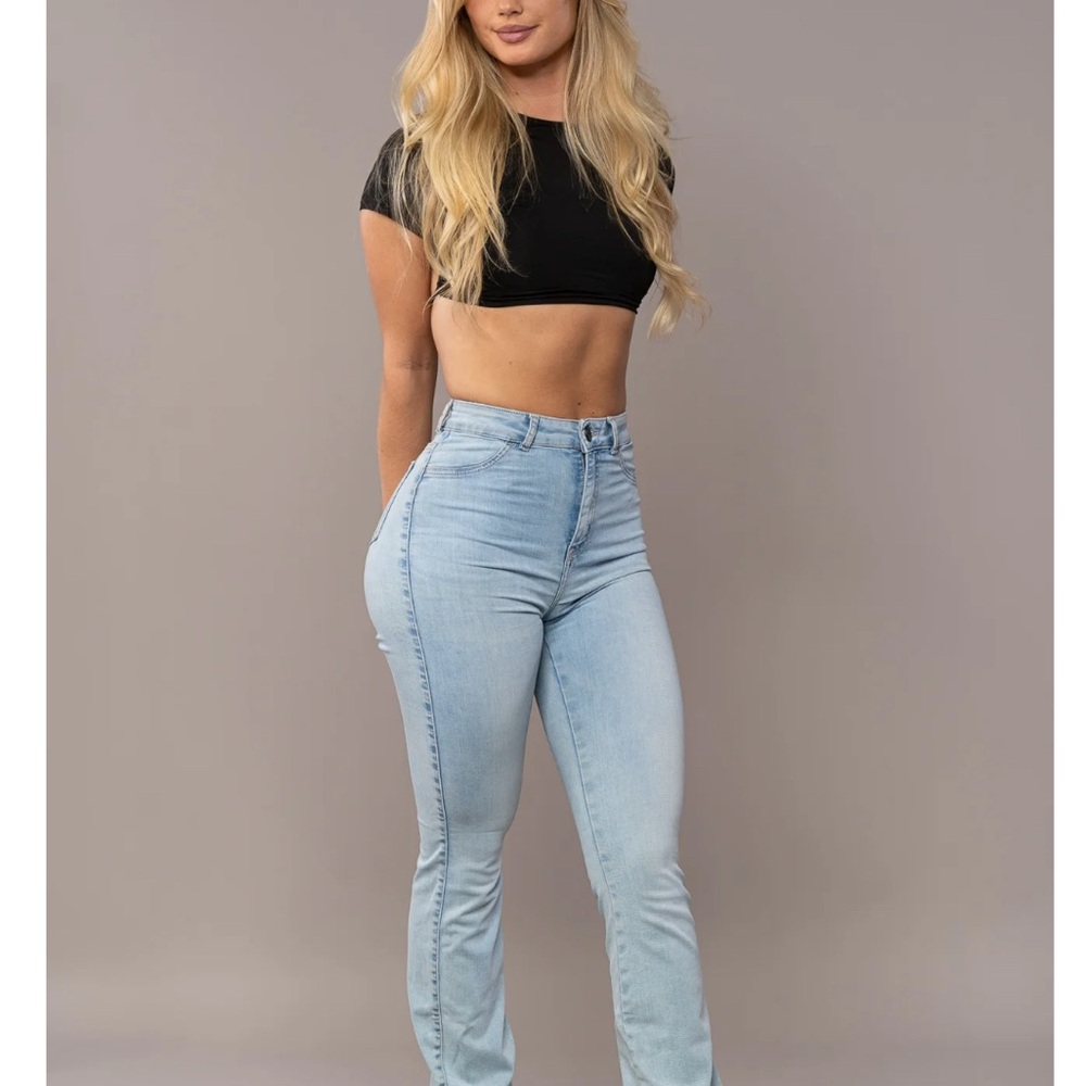 Fitjeans vintage blue light blue Jeans